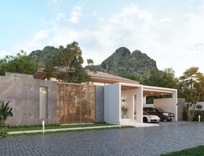 Grand Villa Type B & C : Town Home 6 Units