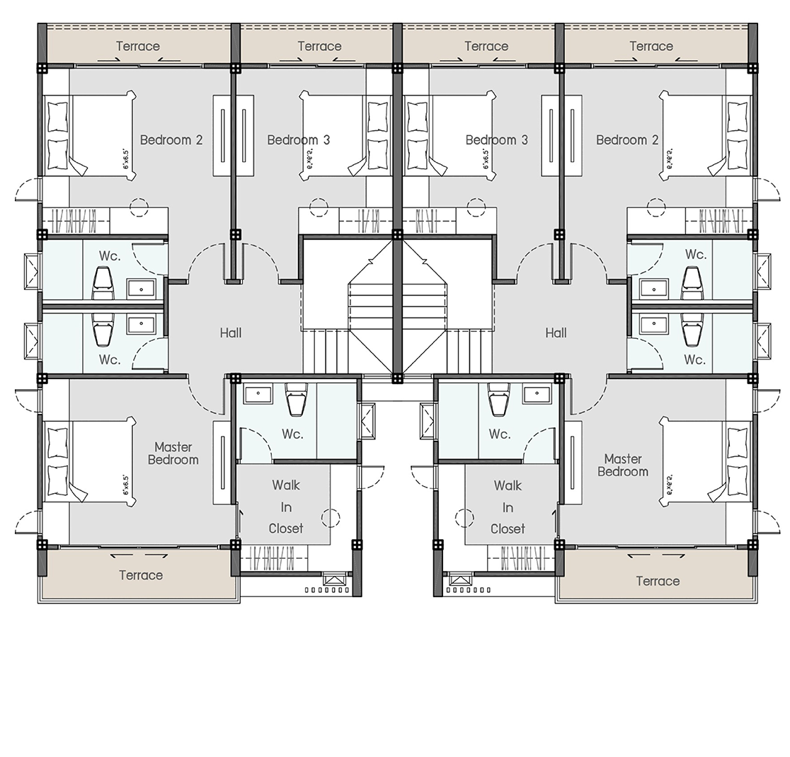 Leona Biz Home - 2nd Floor Plan