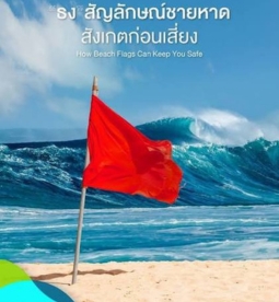 สังเกตธงริมหาดให้เป็น