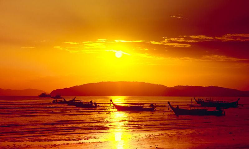 Krabi sea, the charm everyone falls in love with.