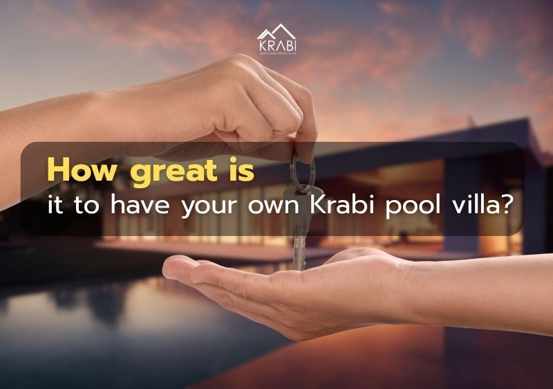 How great is it to have your own Krabi pool villa?