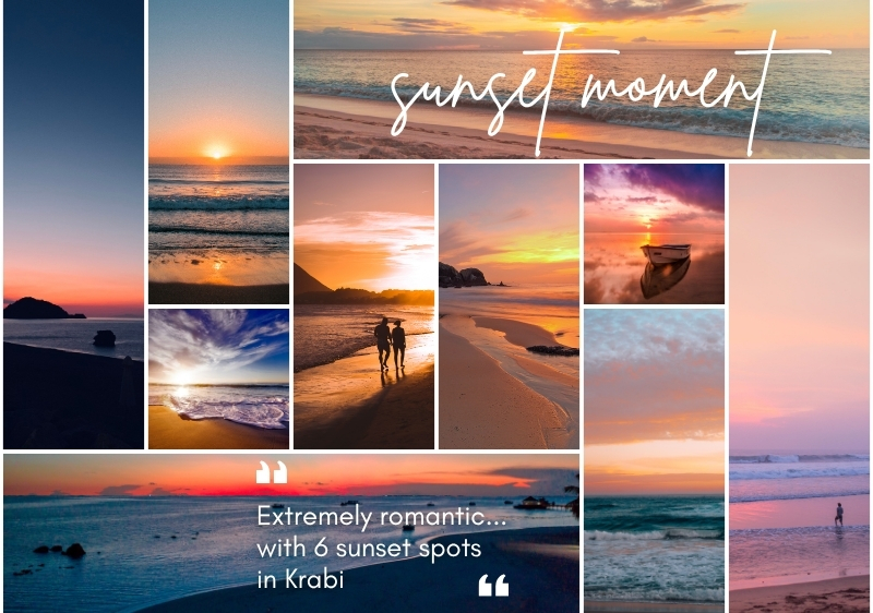 Extremely romantic with 6 sunset spots in Krabi