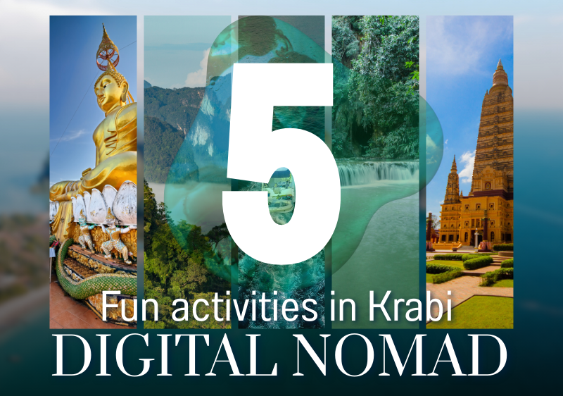 5 funny activities in Krabi province for digital nomad