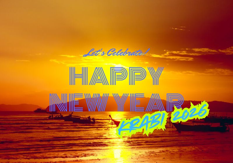 4 recommended Krabi activities with a happiness and joy for New Year 2026