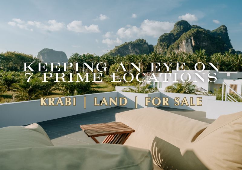 7 hotspots of Krabi land for sale for future investment